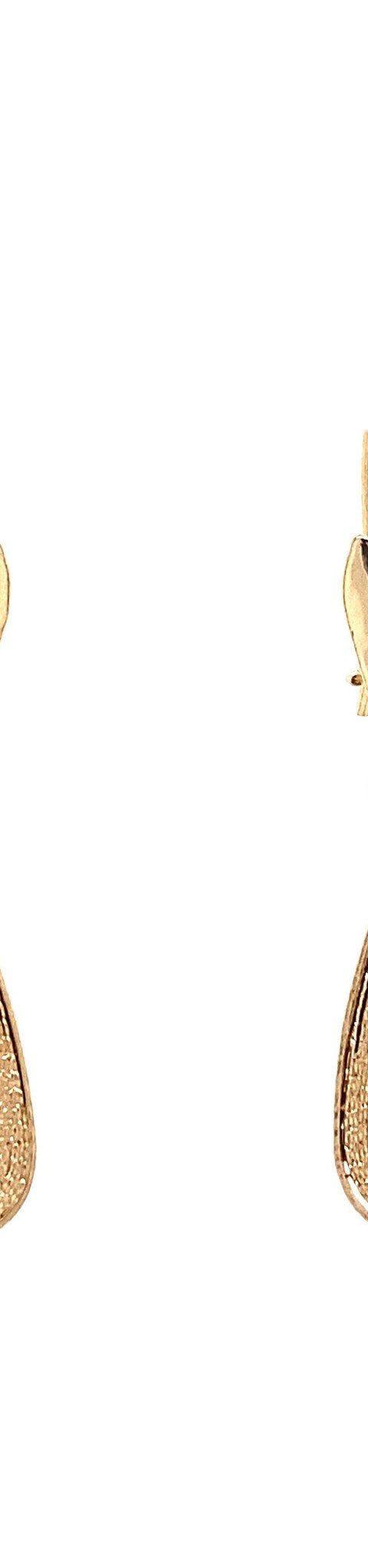 Vintage 14K Gold Drop Earrings